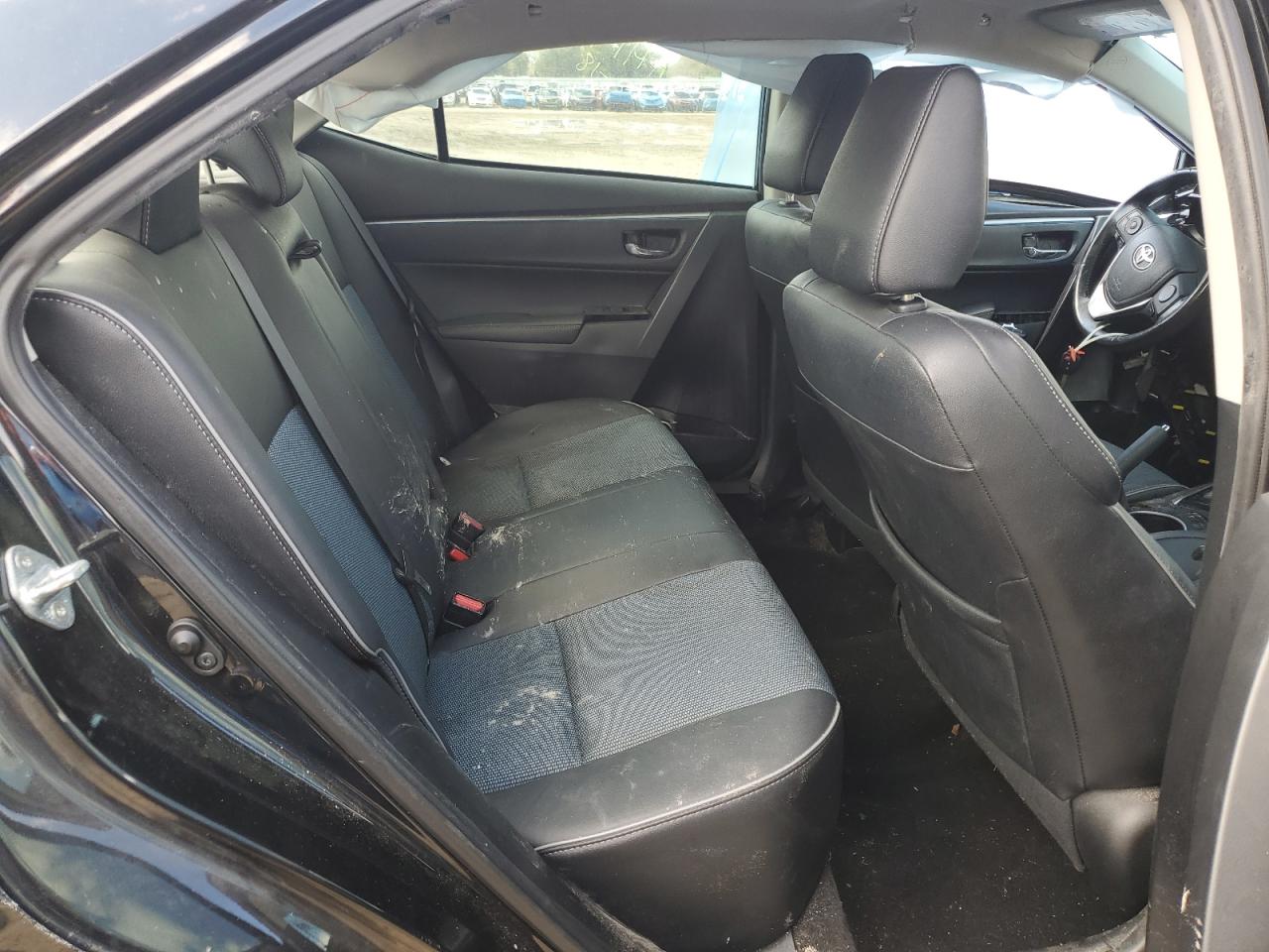 2015 Toyota Corolla VIN 2T1BURHE3FC296955 Copart auction photo, side / front end damage thumbnail 10