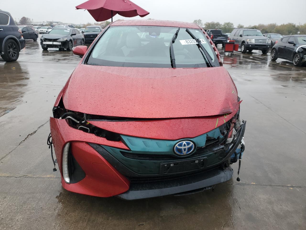 2017 Toyota Prius VIN JTDKARFP9H3026377 Copart auction photo, front end damage thumbnail 5