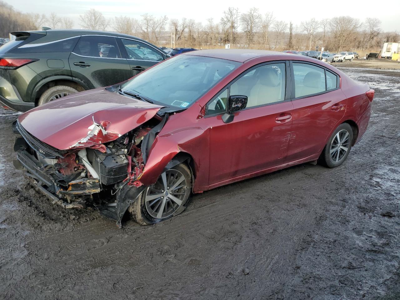 2020 Subaru Impreza VIN 4S3GKAV60L3601178 - Copart auction photo