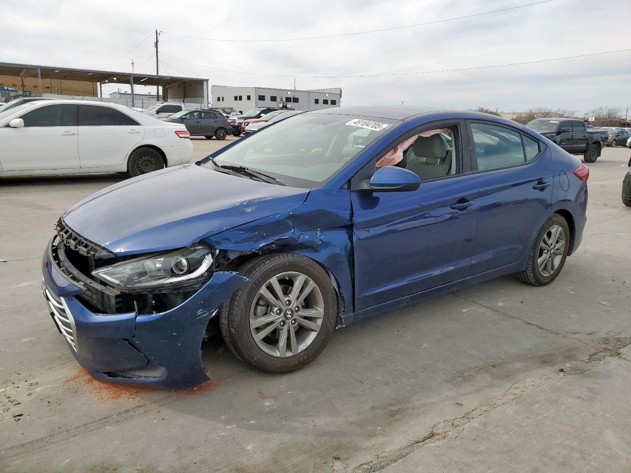 2017 Hyundai Elantra VIN 5NPD84LF1HH183232