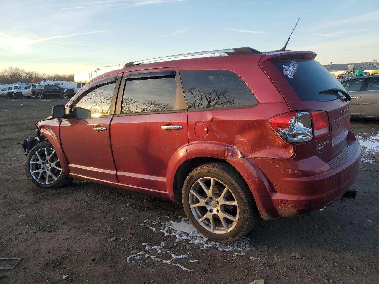2011 Dodge Journey VIN 3D4PH3FG5BT524153 Copart auction photo, all over damage thumbnail 2