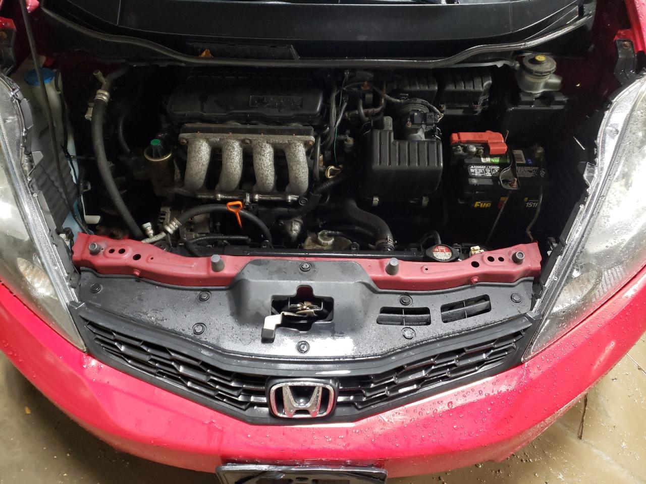 2013 Honda Fit VIN JHMGE8H51DC008478 Copart auction photo, rear end damage thumbnail 11