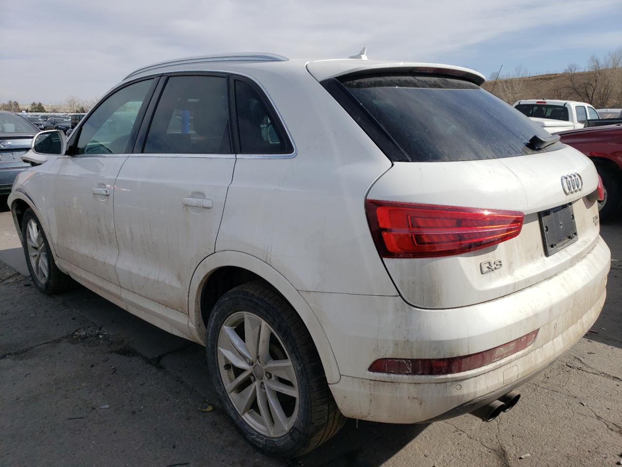 2016 Audi Q3 VIN WA1EFCFS3GR010360 Copart auction photo, front end / minor dent/scratches damage thumbnail 2