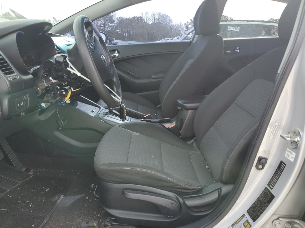 2016 KIA Forte VIN KNAFX4A68G5443393 Copart auction photo, vandalism / side damage thumbnail 7