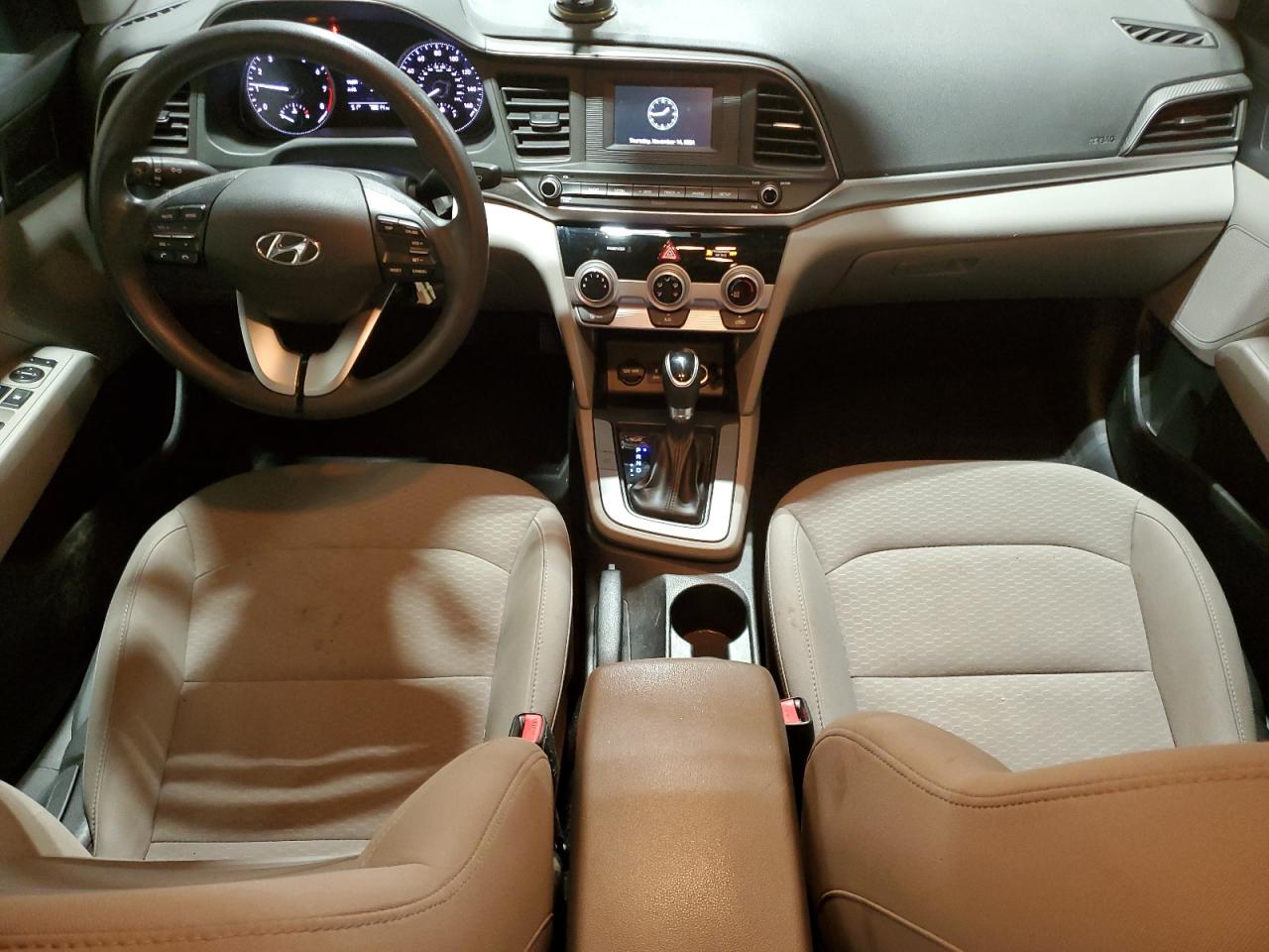 2019 Hyundai Elantra VIN 5NPD74LF6KH464081 Copart auction photo, vandalism / side damage thumbnail 8