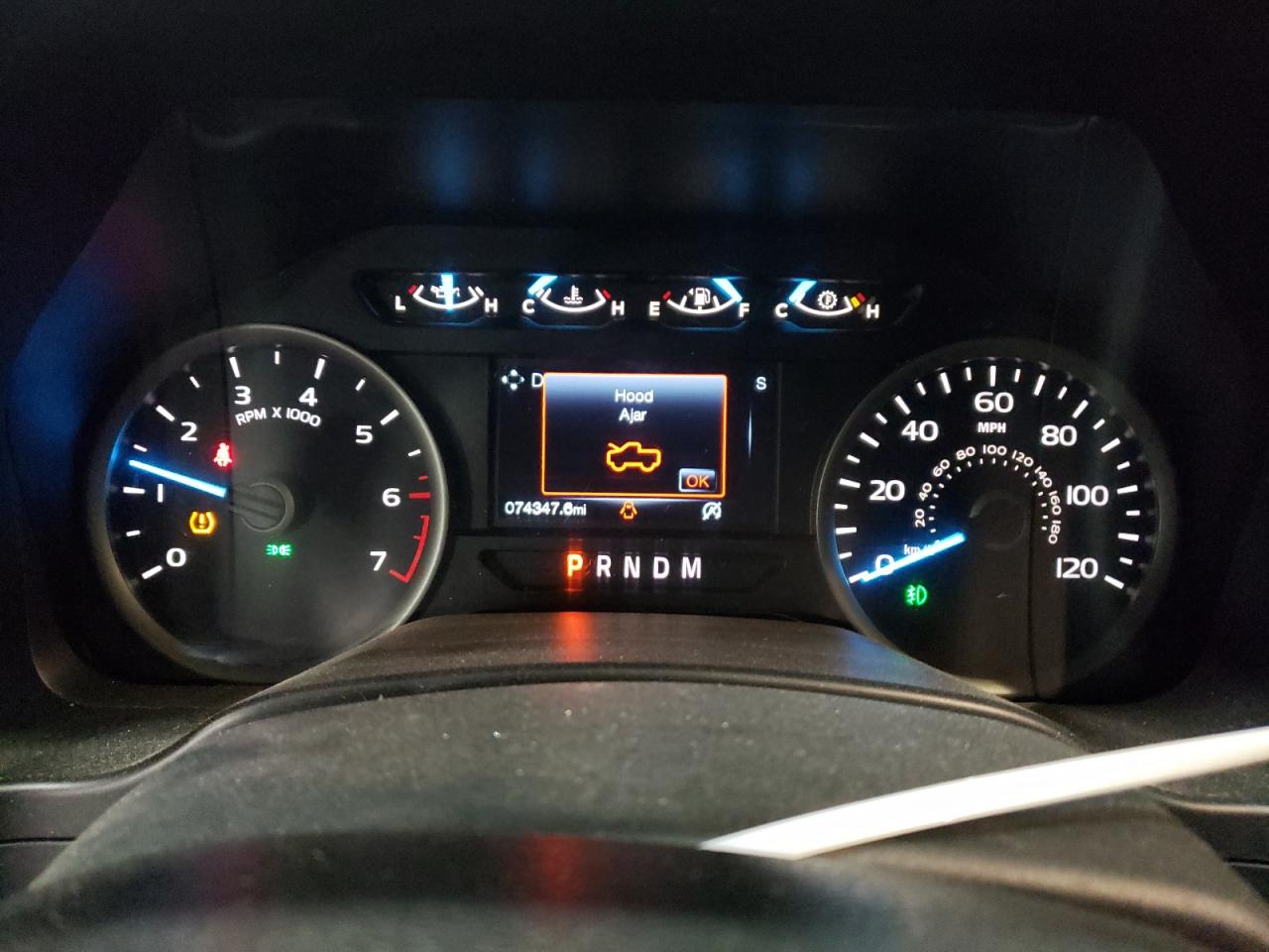 2019 Ford F-150 VIN 1FTFW1E59KFB97205 Copart auction photo, front end damage thumbnail 9
