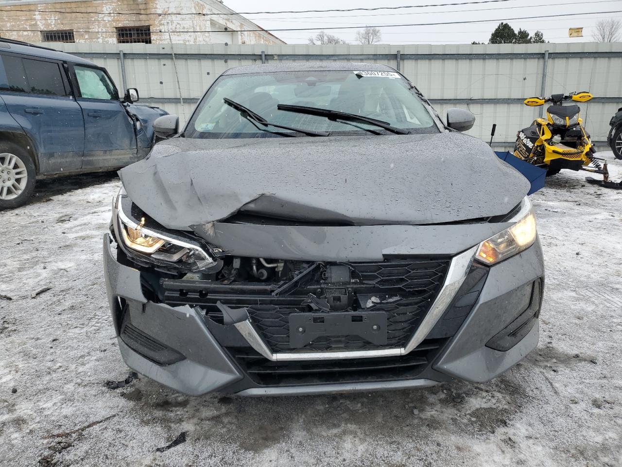 2022 Nissan Sentra VIN 3N1AB8BV3NY210887 Copart auction photo, front end damage thumbnail 5