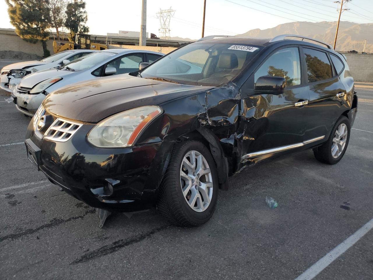 2013 Nissan Rogue VIN JN8AS5MV8DW106270
