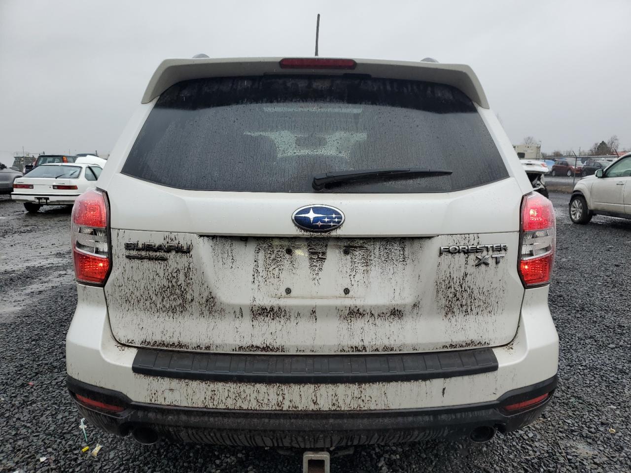 2014 Subaru Forester VIN JF2SJGMC9EH458441 Copart auction photo, all over damage thumbnail 6