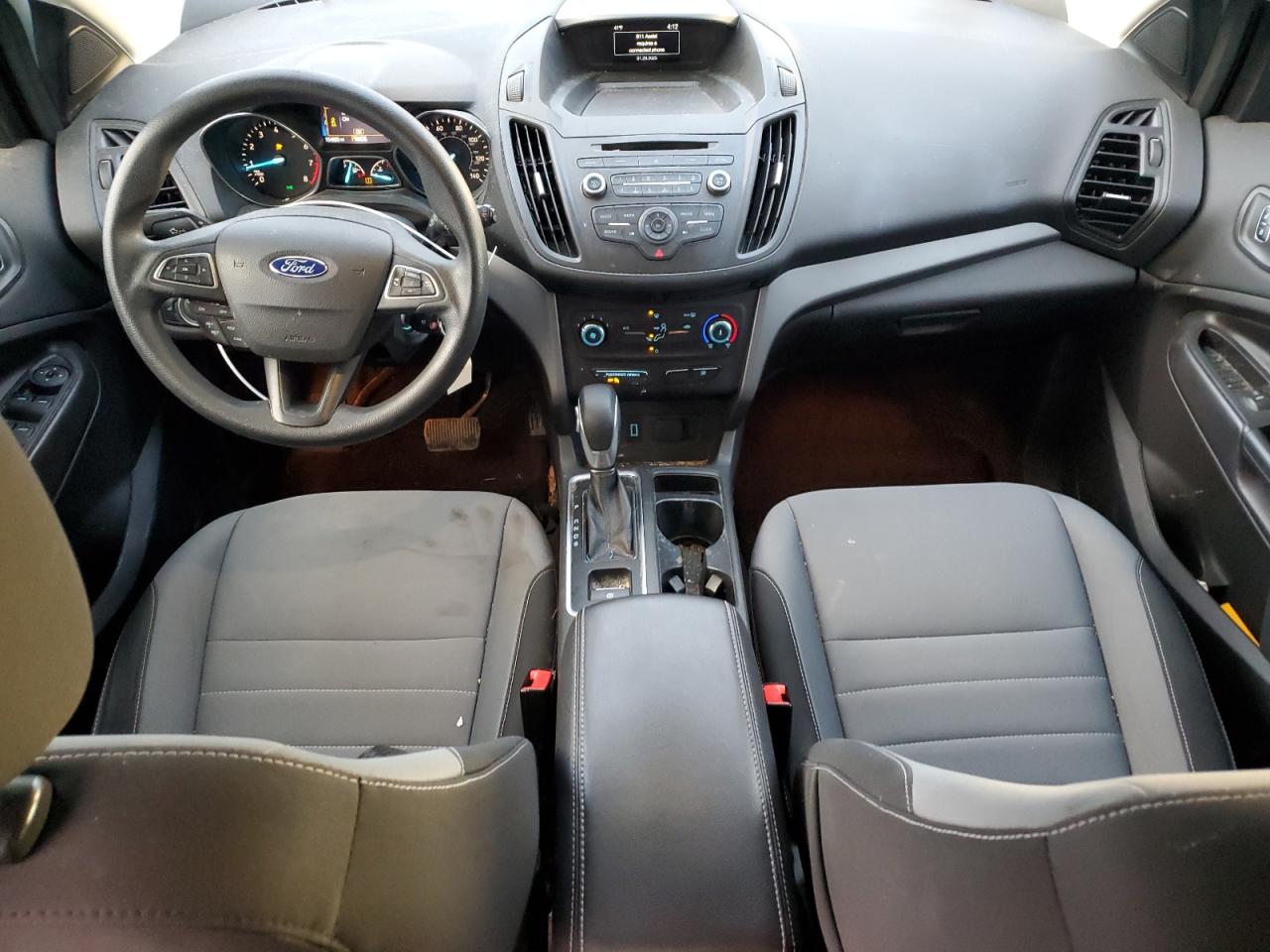 2017 Ford Escape VIN 1FMCU0F75HUA44291 Copart auction photo, front end / side damage thumbnail 8