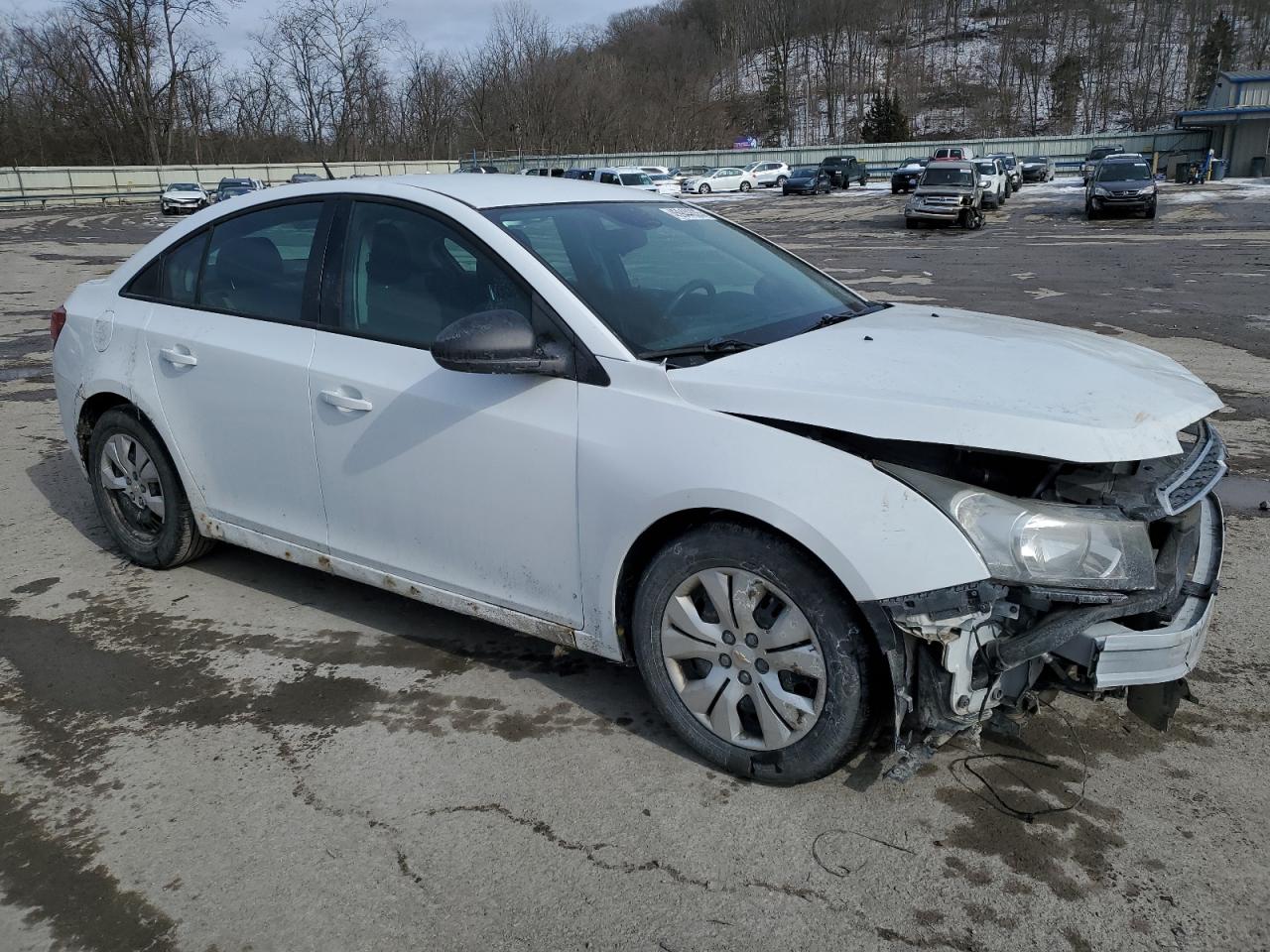 2014 Chevrolet Cruze VIN 1G1PA5SG5E7286874 Copart auction photo, front end damage thumbnail 4