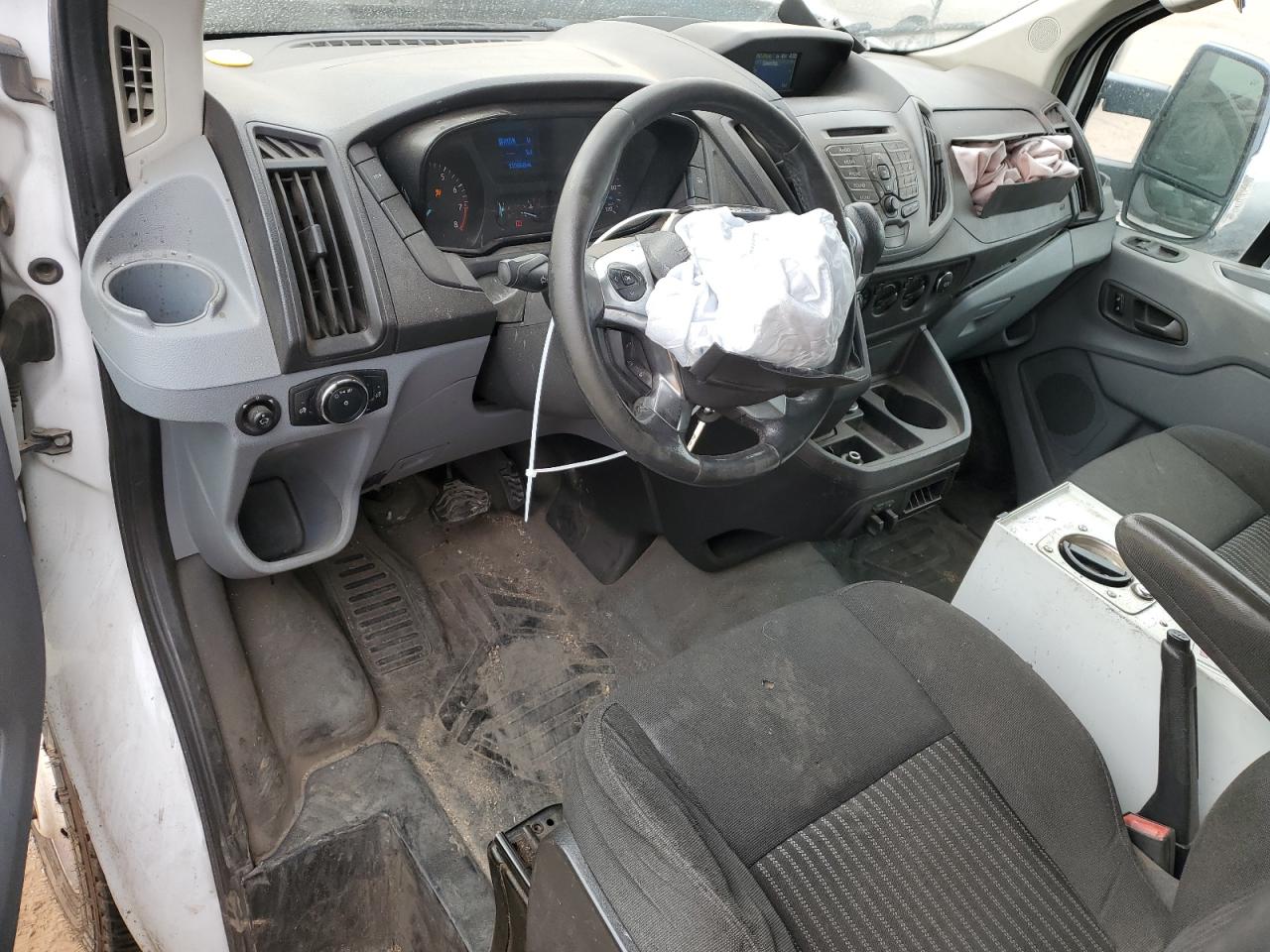 2015 Ford Transit VIN 1FDBF6PM3FKB16644 Copart auction photo, front end damage thumbnail 8