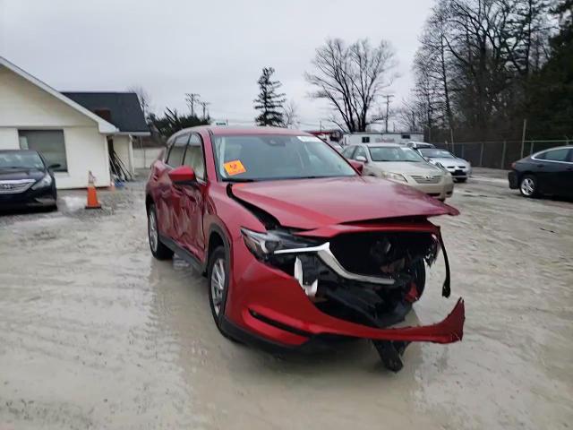 2021 Mazda CX-5 VIN JM3KFBAYXM0382302 Copart auction photo, side / front end damage thumbnail 11