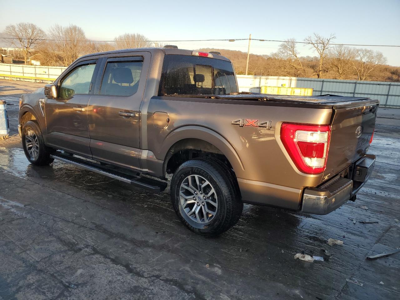 2021 Ford F-150 VIN 1FTEW1EP1MFA05050 Copart auction photo, rollover damage thumbnail 2