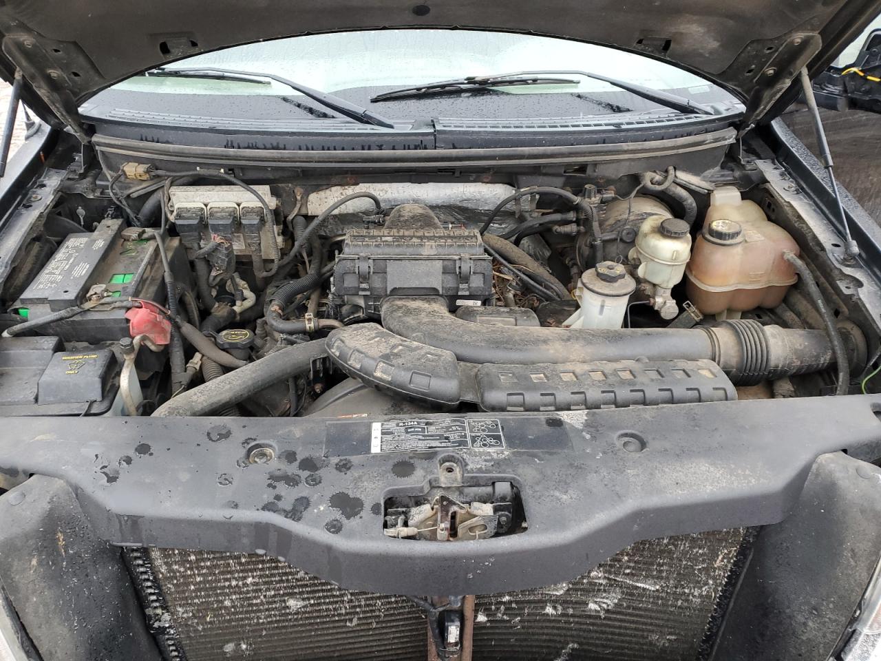 2006 Ford F-150 VIN 1FTPX14526FB05733 Copart auction photo, front end / rear end damage thumbnail 11