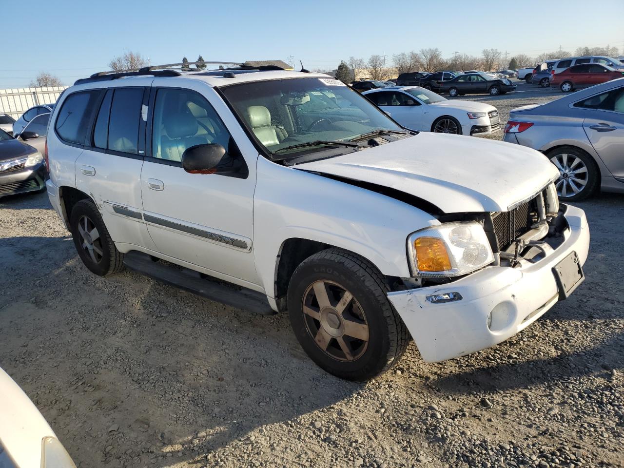 2005 GMC Envoy VIN 1GKDS13S852261326 Copart auction photo, front end damage thumbnail 4