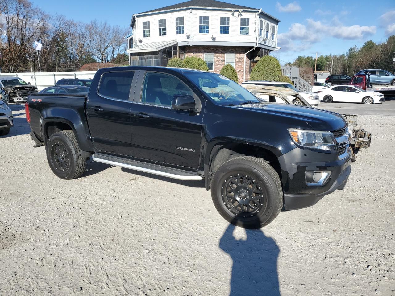 2015 Chevrolet Colorado VIN 1GCGTBE32F1198717 Copart auction photo, rear end / frame damage damage thumbnail 4