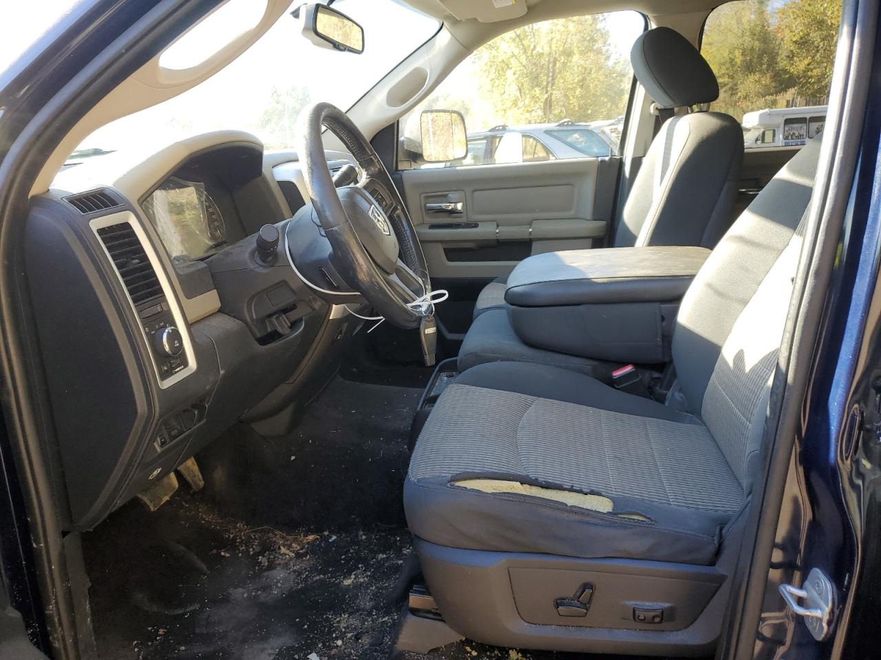 2012 Dodge RAM VIN 1C6RD7LT4CS240484 Copart auction photo, rear end / front end damage thumbnail 7