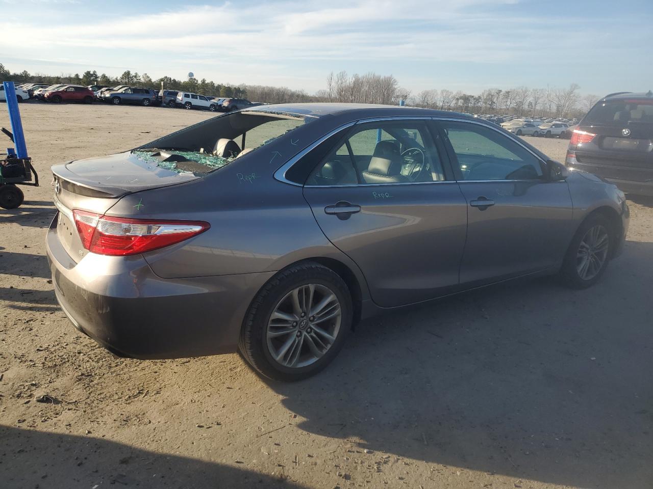 2016 Toyota Camry VIN 4T1BF1FK6GU233174 Copart auction photo, water/flood / rear end damage thumbnail 3