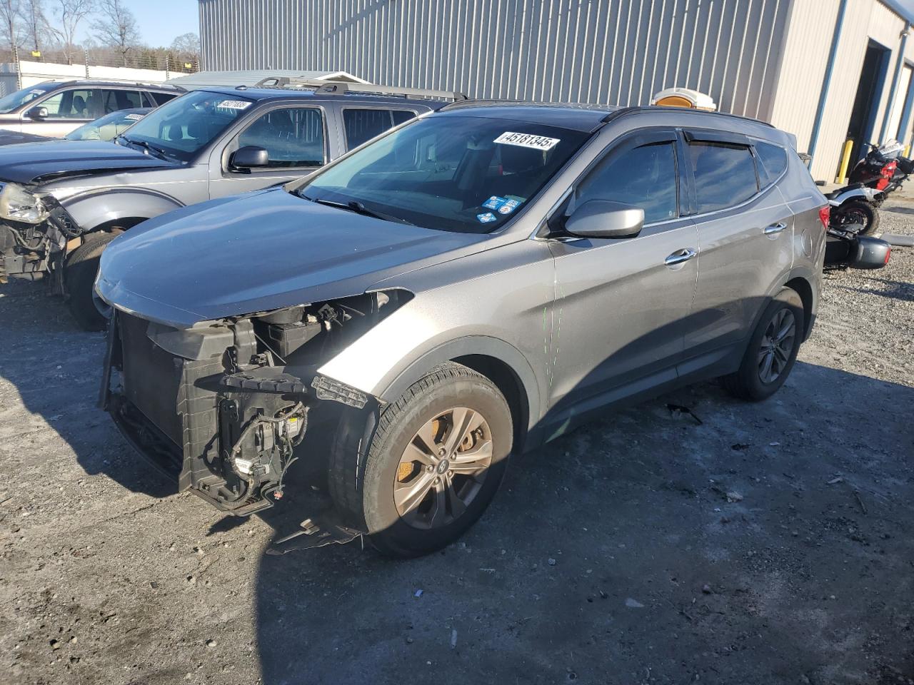 2016 Hyundai Santa Fe VIN 5XYZU3LBXGG374565