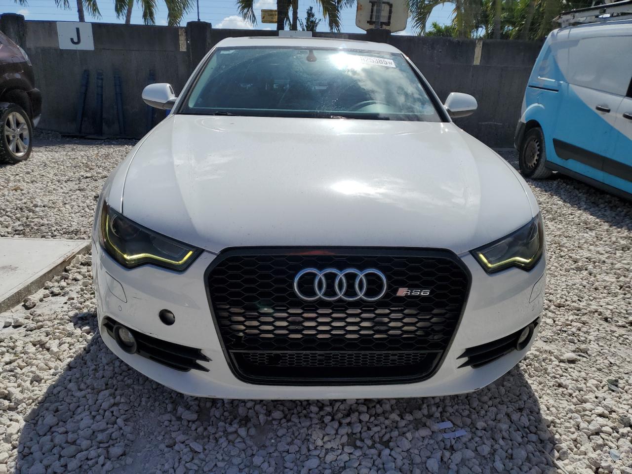 2014 Audi A6 VIN WAUGFAFC3EN055618 Copart auction photo, mechanical damage thumbnail 5