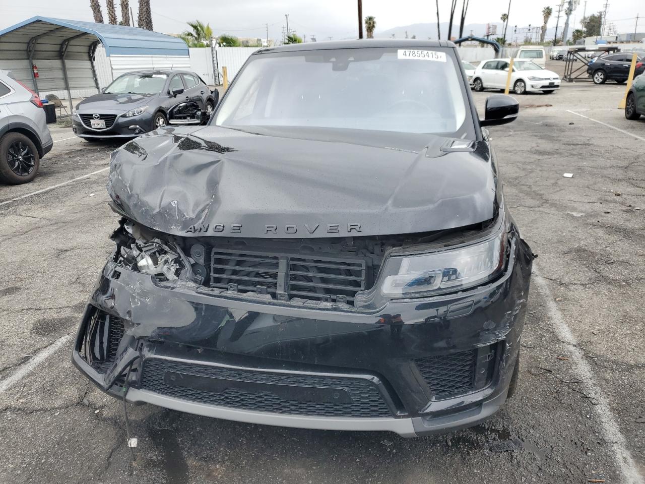 2019 Land Rover Range Rover VIN SALWG2RU2KA870958 Copart auction photo, front end damage thumbnail 5
