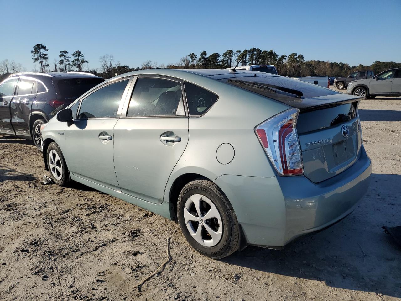 2012 Toyota Prius VIN JTDKN3DU0C1604848 Copart auction photo, front end / minor dent/scratches damage thumbnail 2