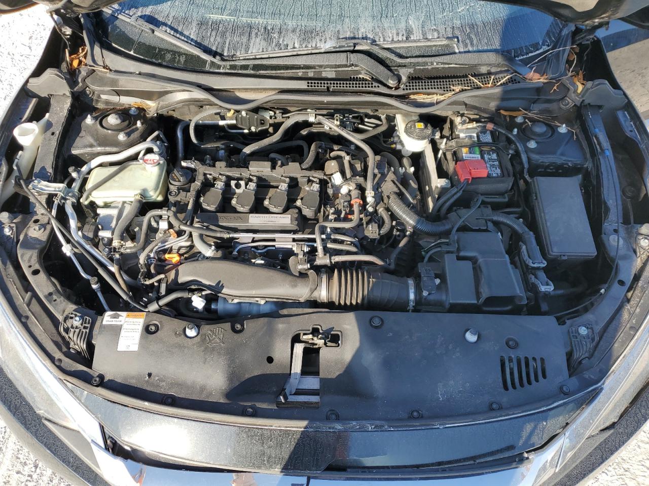 2018 Honda Civic VIN JHMFC1F35JX042616 Copart auction photo, rear end damage thumbnail 11