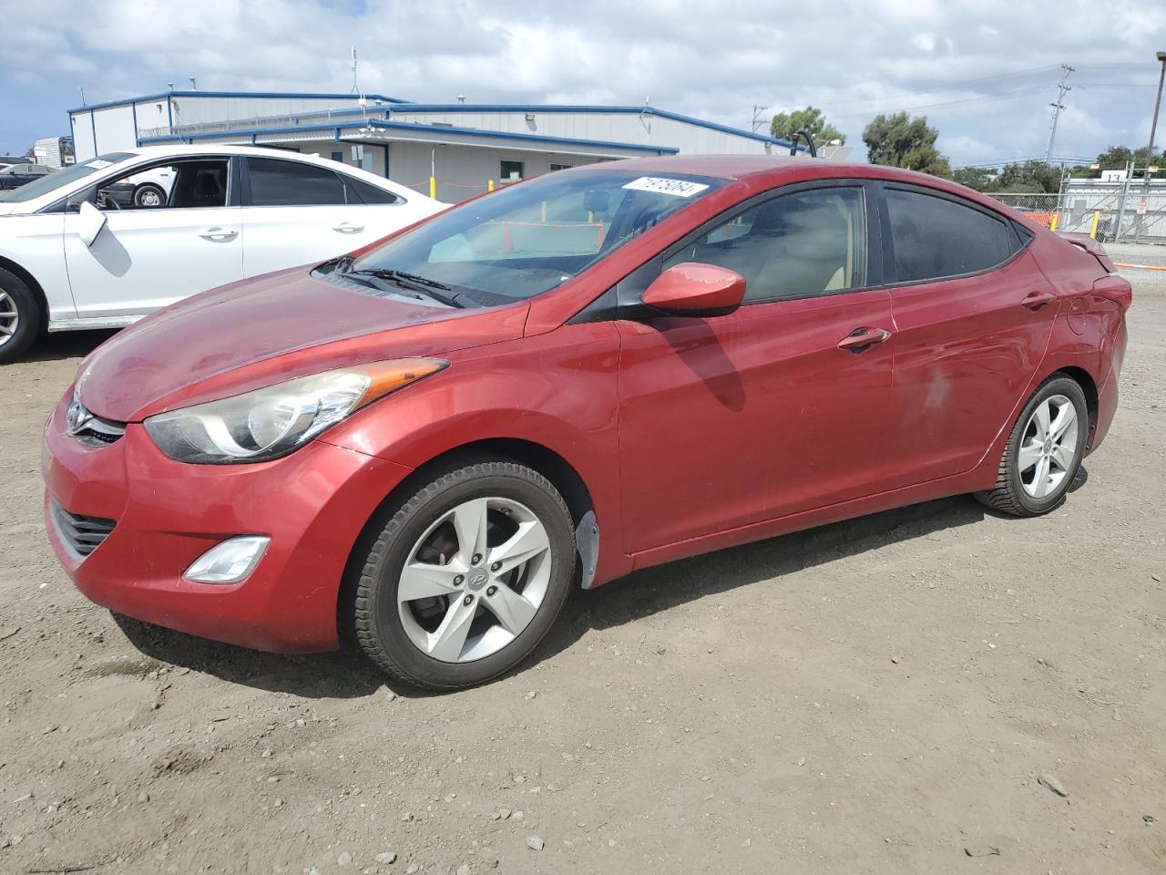 2013 Hyundai Elantra VIN KMHDH4AE5DU864113