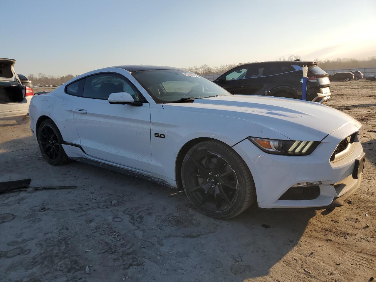 2017 Ford Mustang VIN 1FA6P8CF6H5254062 Copart auction photo, front end damage thumbnail 4