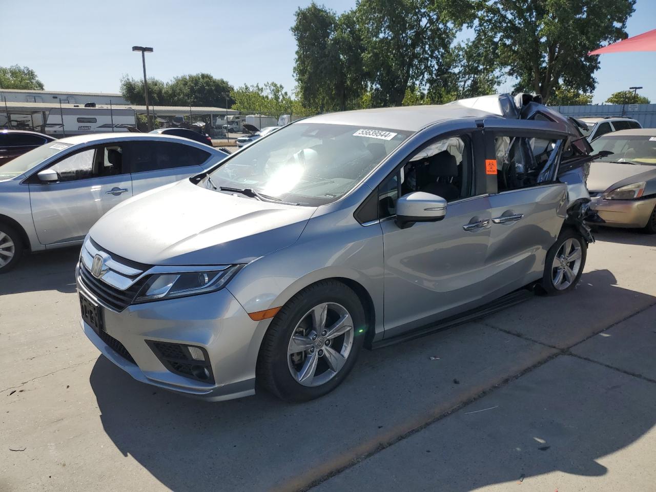 2019 Honda Odyssey VIN 5FNRL6H57KB038914