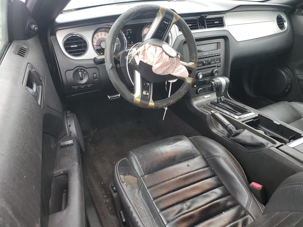 2011 Ford Mustang VIN 1ZVBP8AM2B5140980 Copart auction photo, front end / side damage thumbnail 8