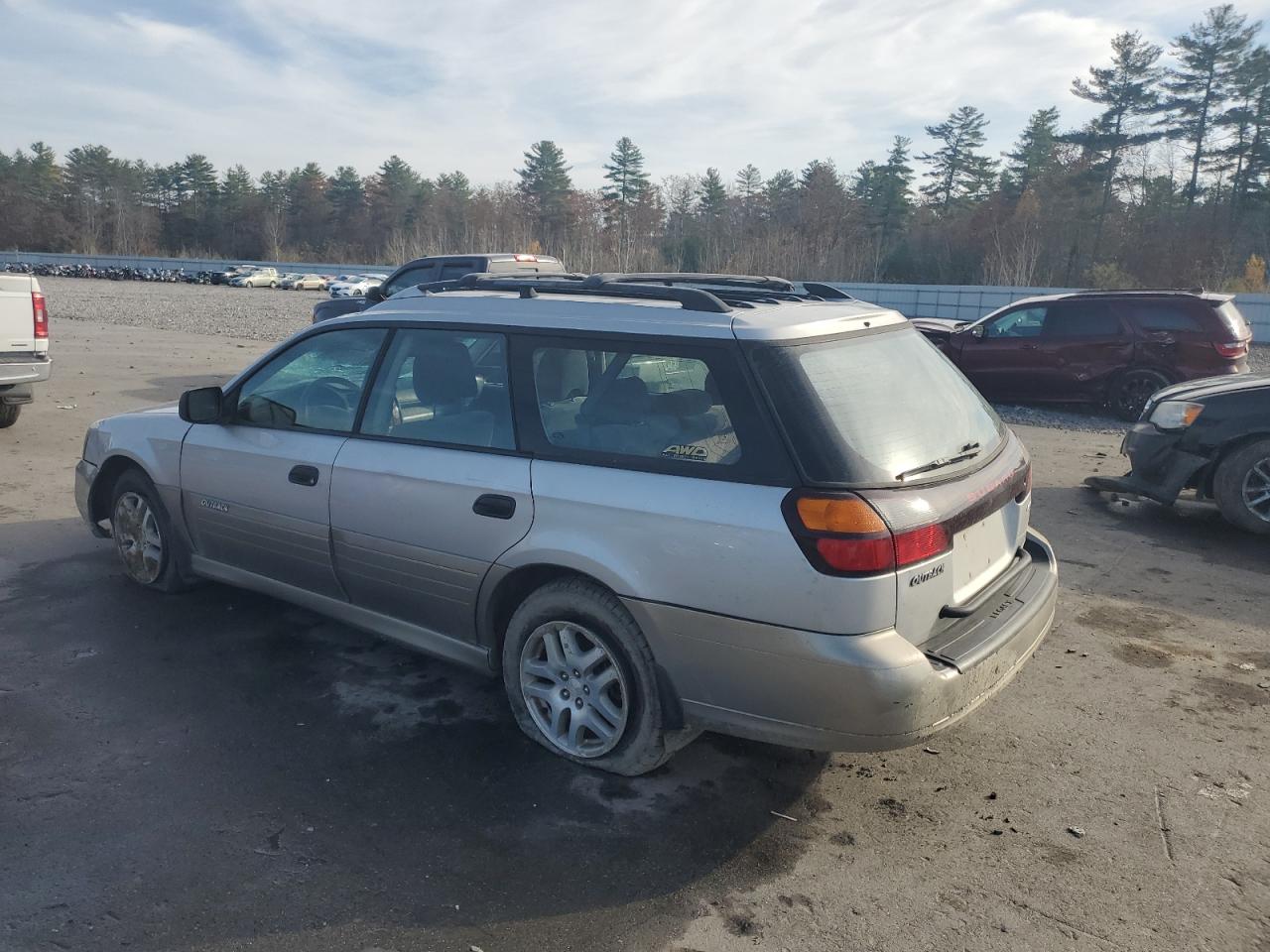 2004 Subaru Legacy VIN 4S3BH675447602581 Copart auction photo, rollover damage thumbnail 2