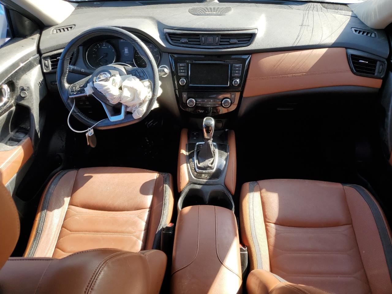 2018 Nissan Rogue VIN JN8AT2MT1JW490656 Copart auction photo, front end / side damage thumbnail 8