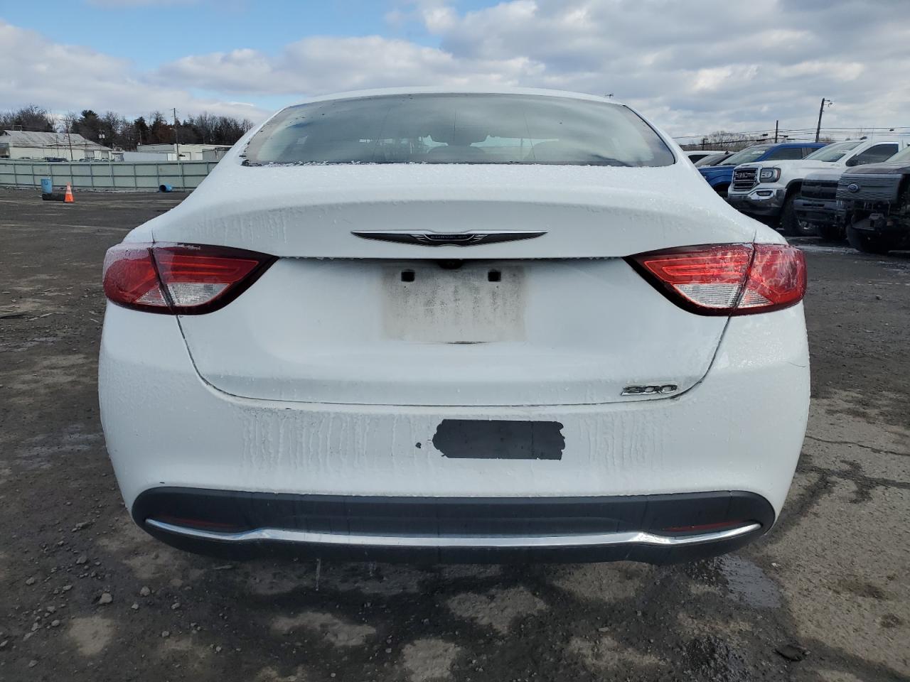 2016 Chrysler 200 VIN 1C3CCCAB2GN142406 Copart auction photo, side / front end damage thumbnail 6