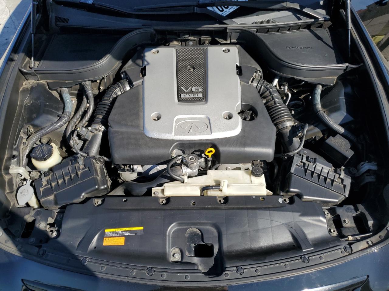 2012 Infiniti G VIN JN1CV6AP7CM622818 Copart auction photo, rear end damage thumbnail 12