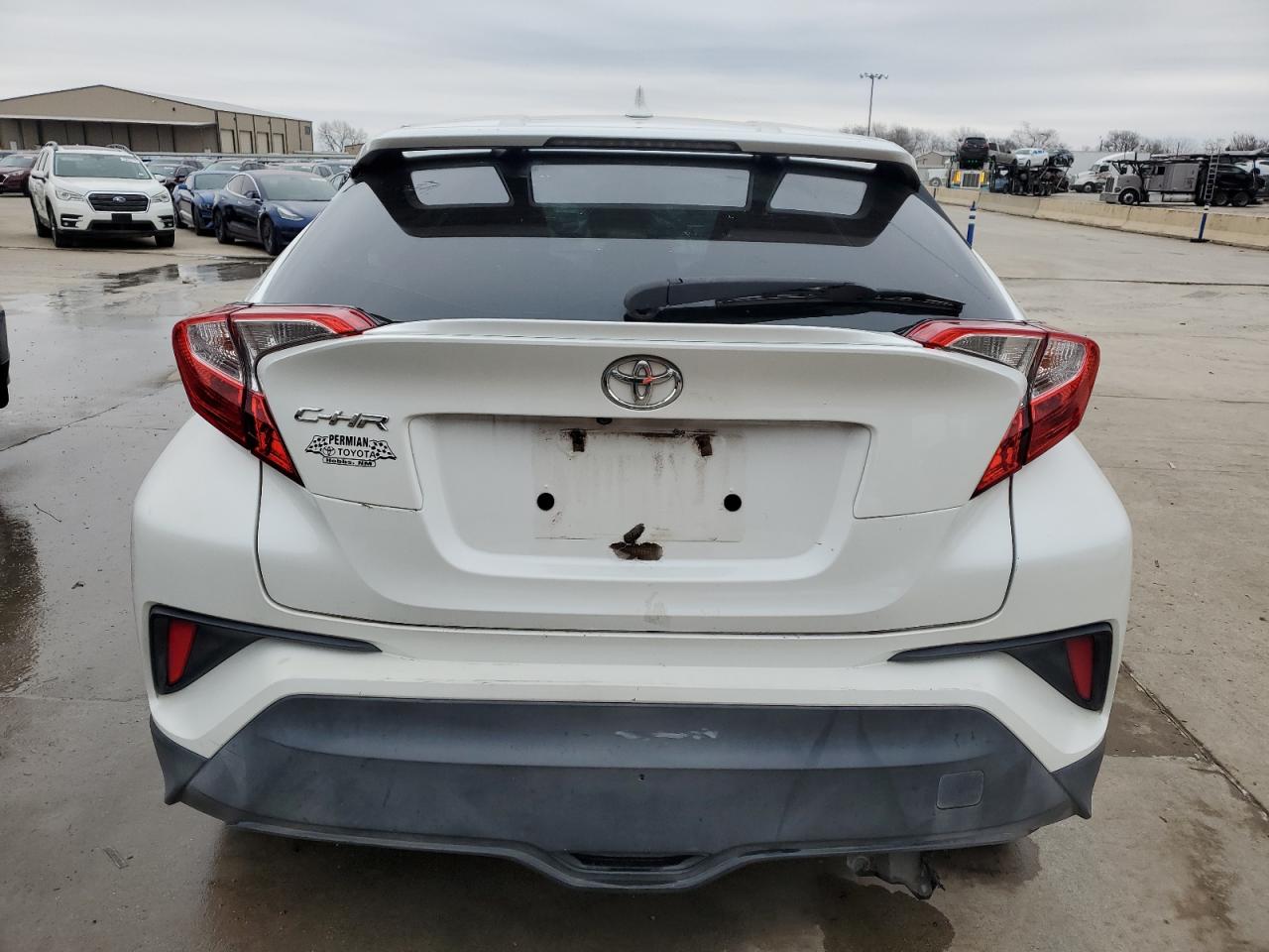 2018 Toyota C-HR VIN NMTKHMBX2JR053878 Copart auction photo, front end damage thumbnail 6