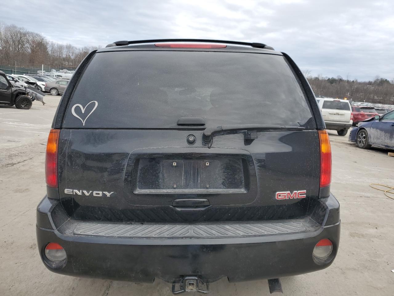 2008 GMC Envoy VIN 1GKDT13S482249689 Copart auction photo, front end / side damage thumbnail 6