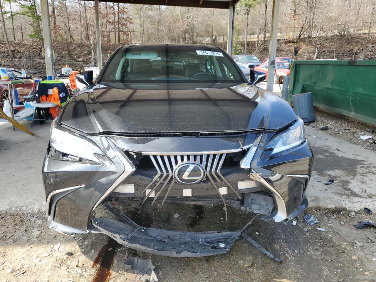2019 Lexus ES VIN 58ABZ1B18KU001553 Copart auction photo, all over / undercarriage damage thumbnail 5