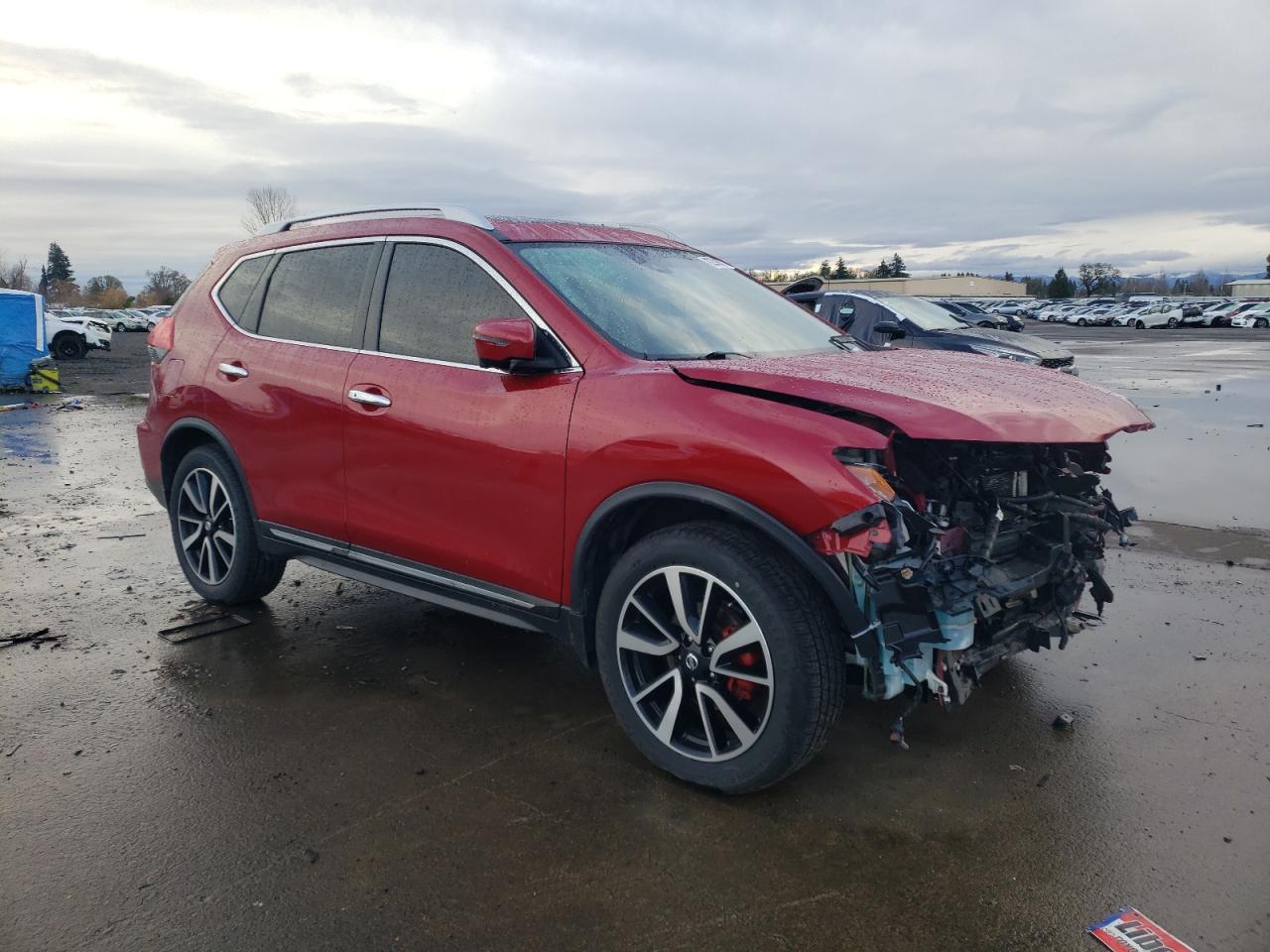 2017 Nissan Rogue VIN JN8AT2MV6HW278542 Copart auction photo, front end damage thumbnail 4