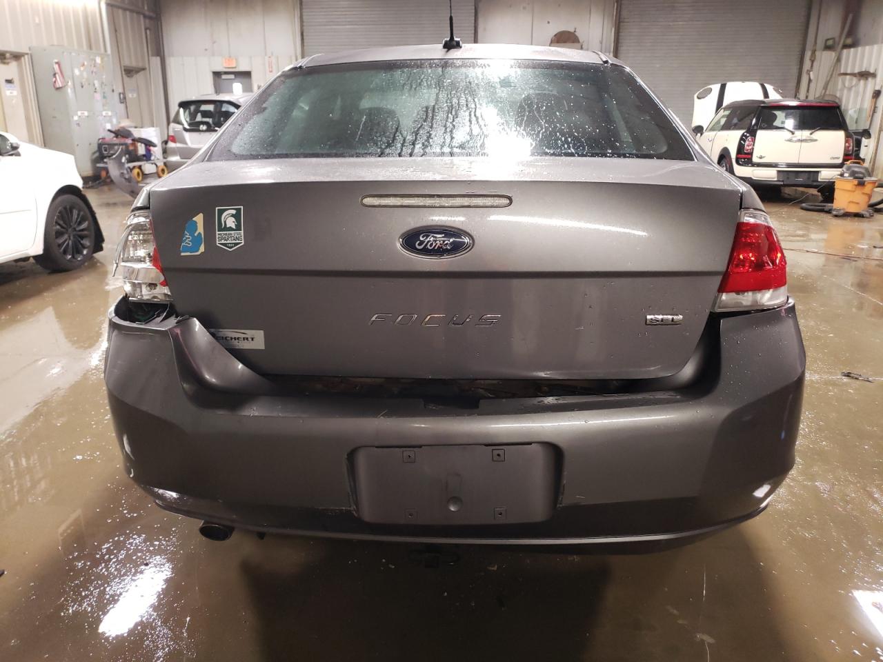 2010 Ford Focus VIN 1FAHP3HN0AW288896 Copart auction photo, rear end damage thumbnail 6