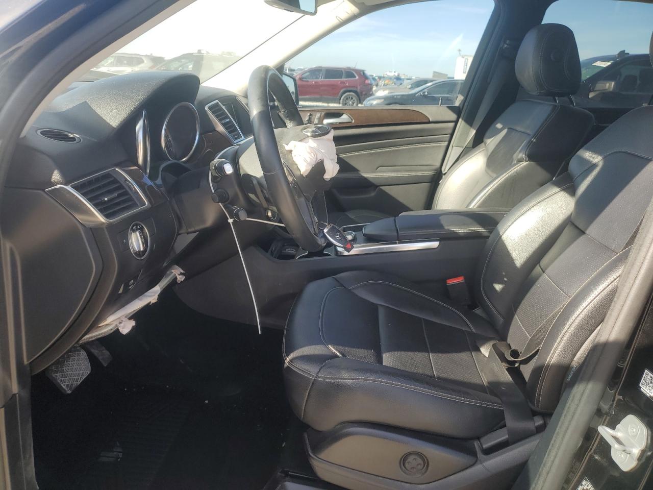 2014 Mercedes-Benz M-klasse VIN 4JGDA2EB5EA392930 Copart auction photo, front end damage thumbnail 7