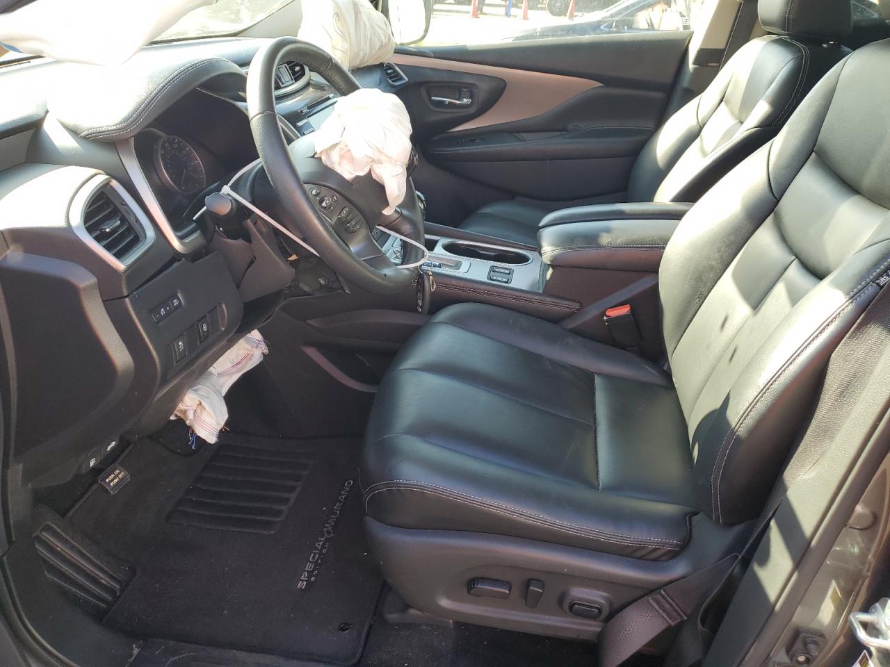 2021 Nissan Murano VIN 5N1AZ2BJ0MC107738 Copart auction photo, front end / side damage thumbnail 7