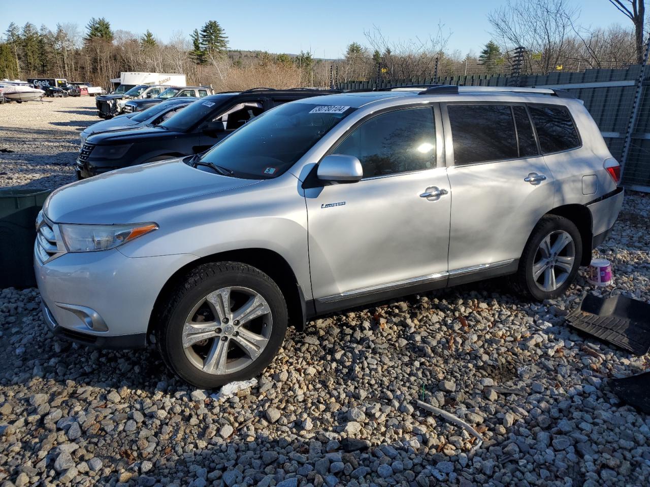 2012 Toyota Highlander VIN 5TDDK3EH4CS131798