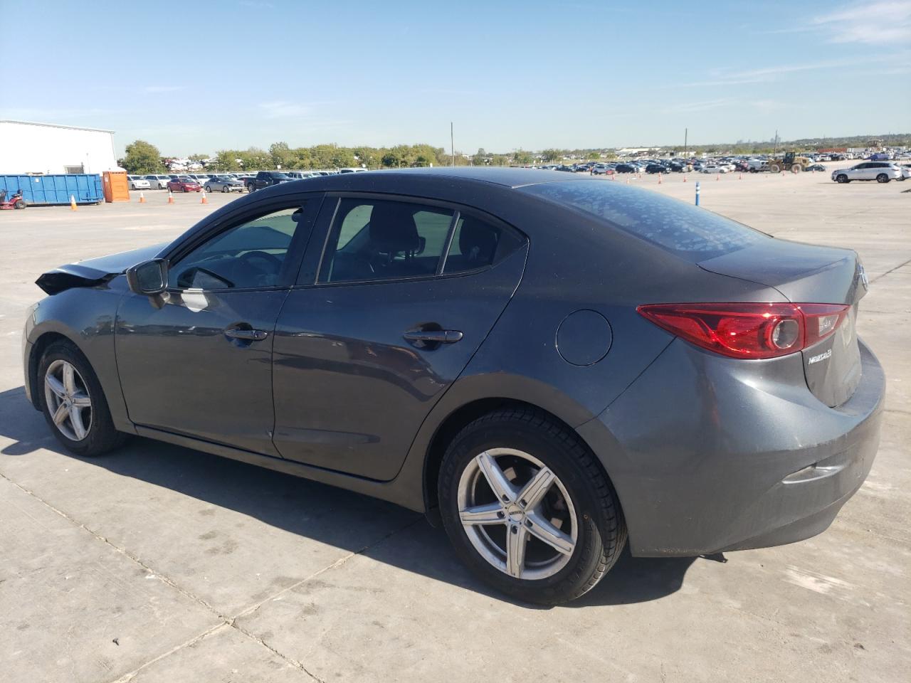 2014 Mazda 3 VIN JM1BM1T76E1171767 Copart auction photo, front end damage thumbnail 2