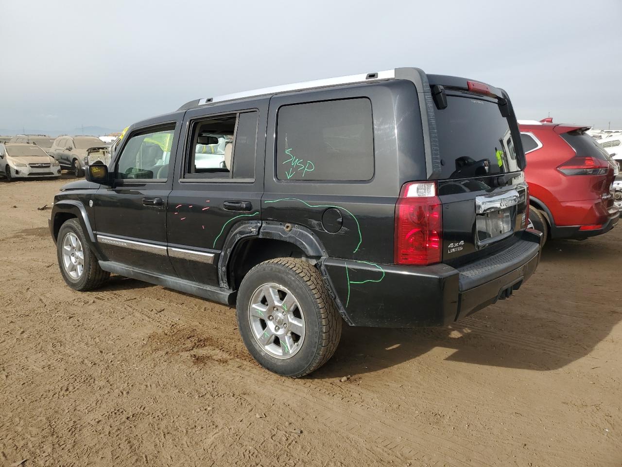 2008 Jeep Commander VIN 1J8HG58N98C125061 Copart auction photo, side damage thumbnail 2