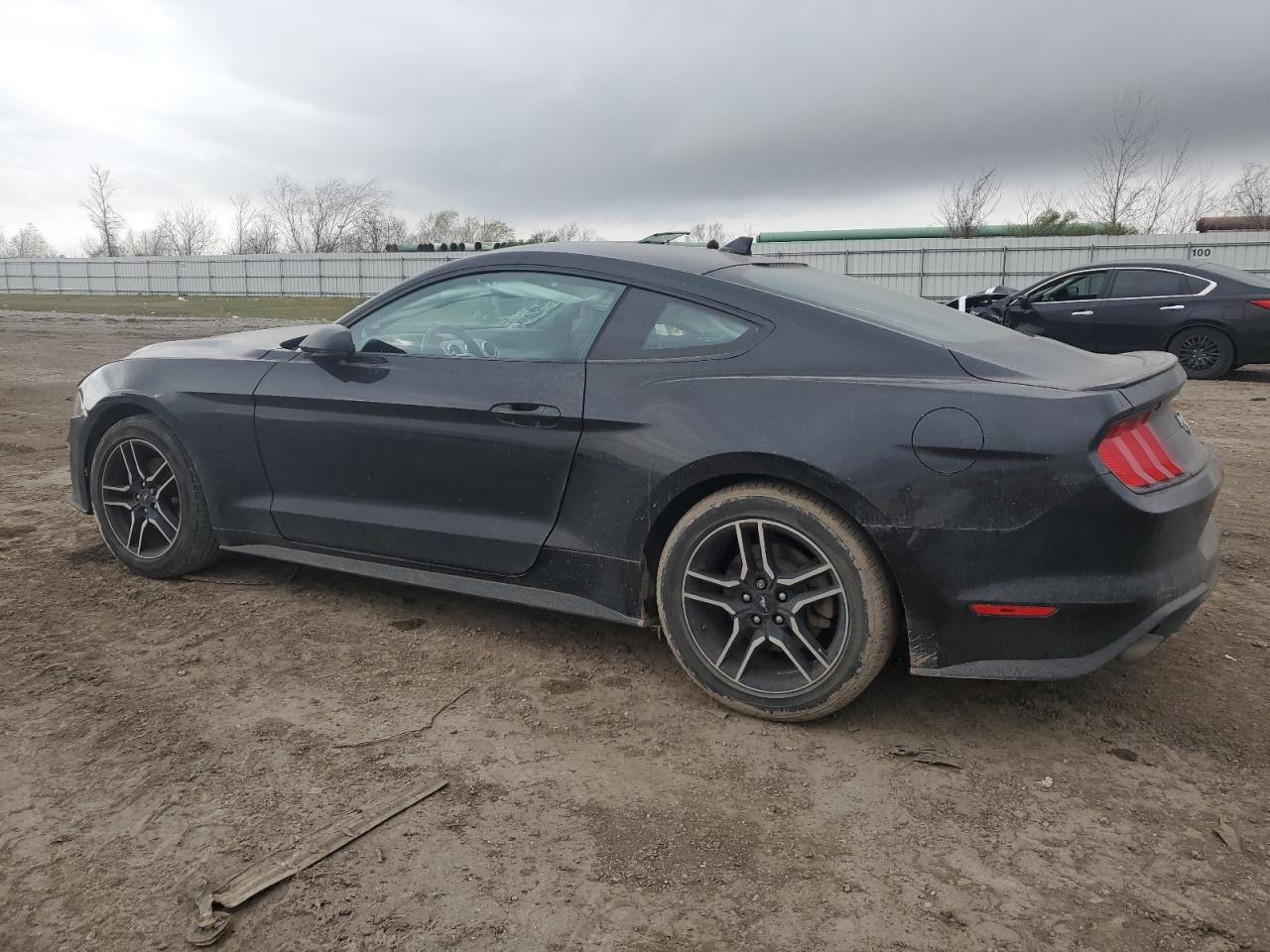 2020 Ford Mustang VIN 1FA6P8TH5L5175928 Copart auction photo, side / undercarriage damage thumbnail 2
