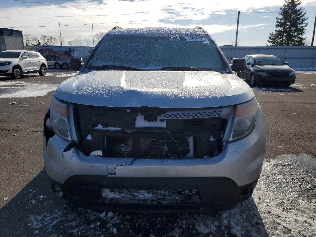 2011 Ford Explorer VIN 1FMHK8B89BGA34474 Copart auction photo, front end damage thumbnail 5
