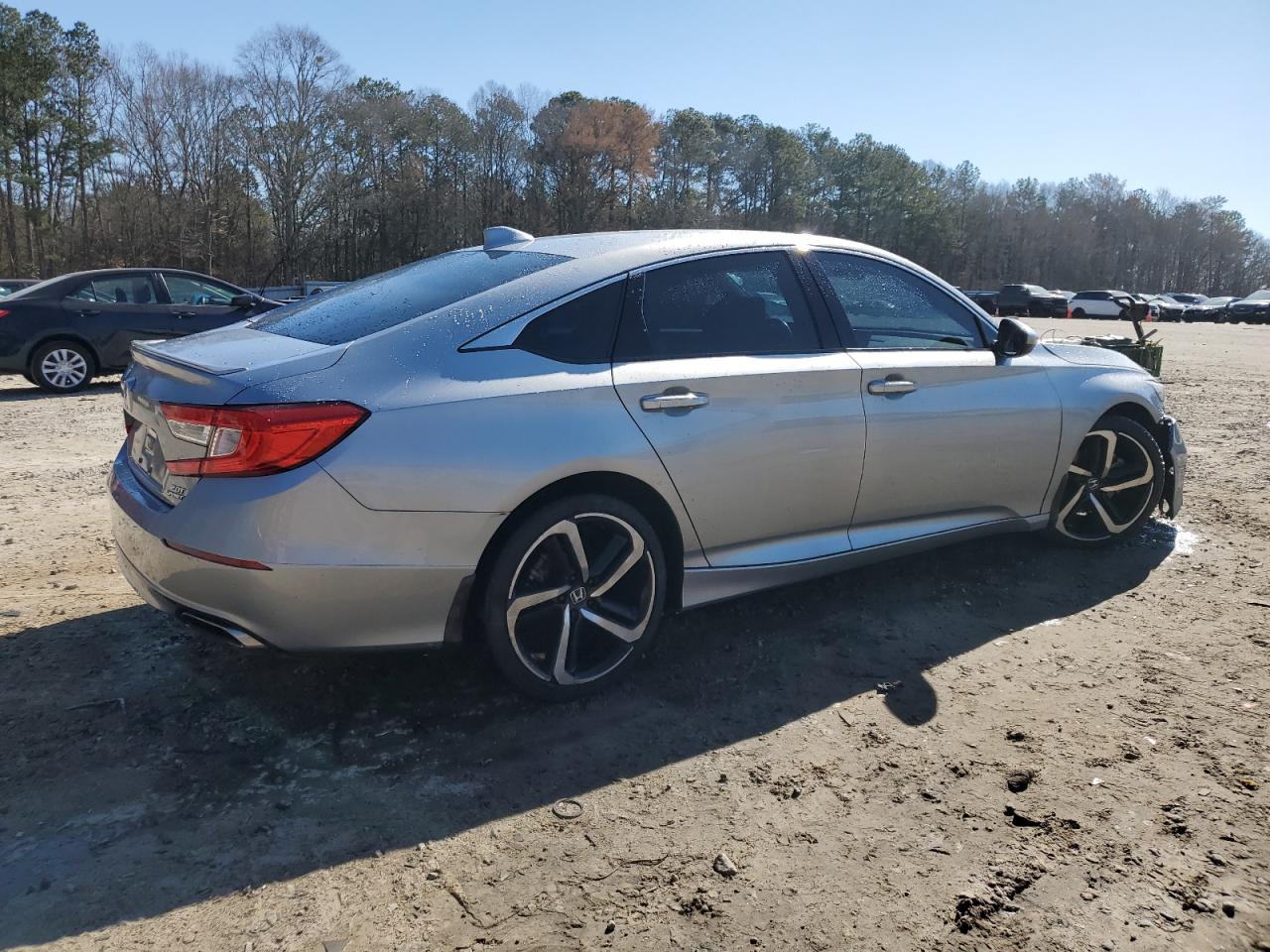 2019 Honda Accord VIN 1HGCV2F31KA028500 Copart auction photo, side / front end damage thumbnail 3