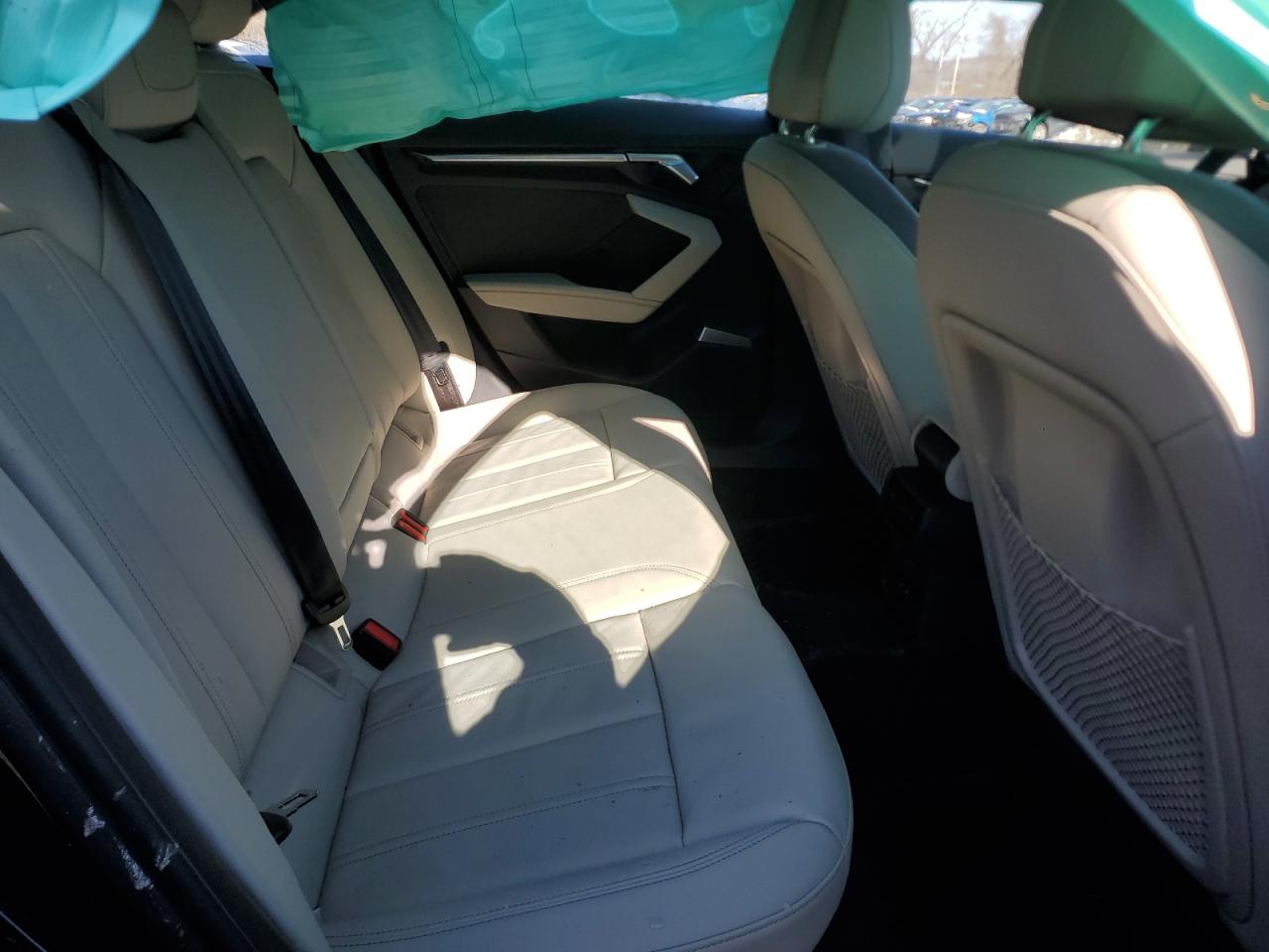 2023 Audi A3 VIN WAUHUDGY1PA068299 Copart auction photo, side / front end damage thumbnail 10
